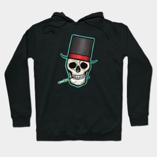 Mr. Top Hat Skull Hoodie